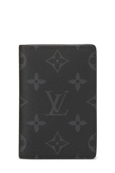 Black Monogram Eclipse Pocket Organizer