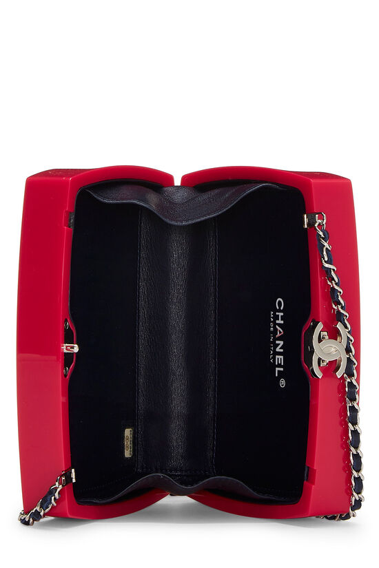 Pink Acrylic '5x5=CC' Minaudi&egrave;re Mini Bag, , large image number 5