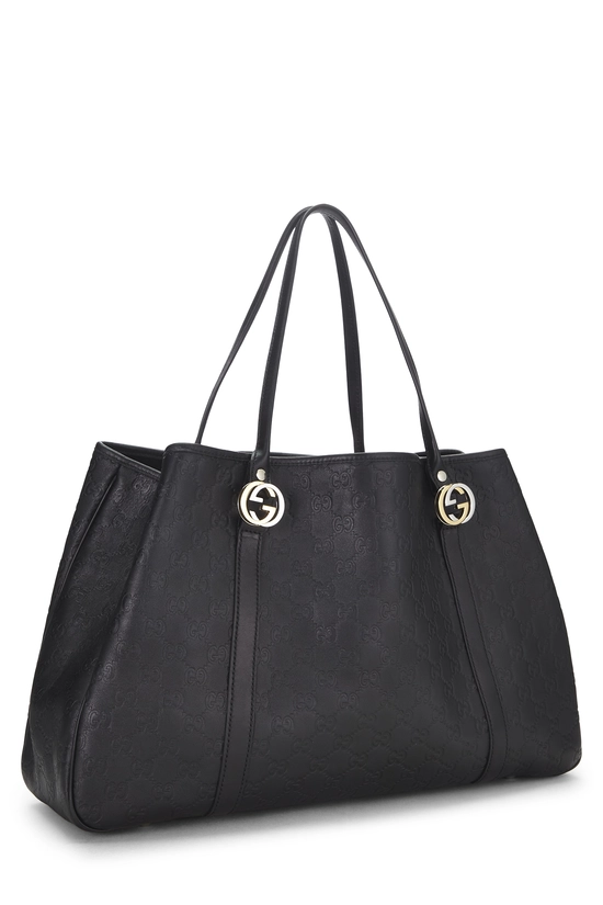 Black Guccissima GG Twins Tote, , large image number 1