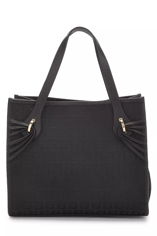 Black Zucchino Canvas Tote Small, , large image number 3