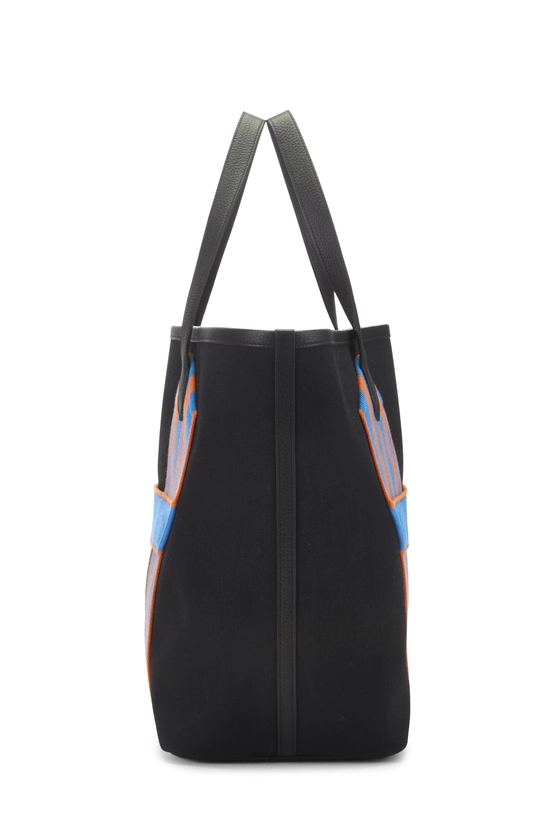 Black Canvas Pursangle Tote, , large image number 2