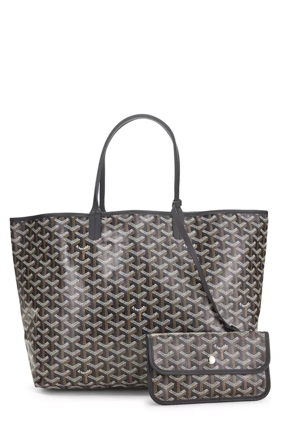 Black Goyardine Canvas Saint-Louis PM, , large image number 3