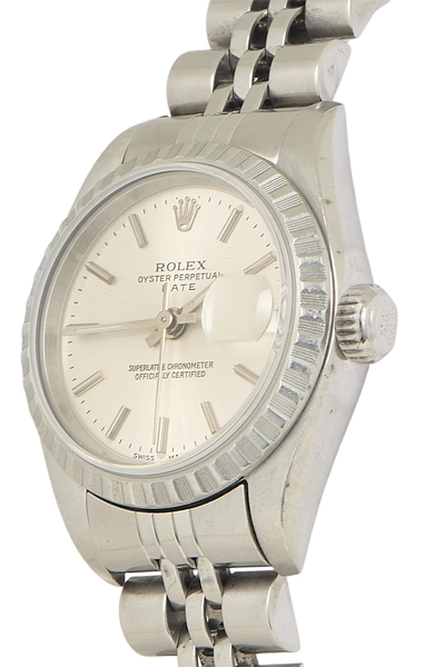 Silver Oyster Perpetual Datejust 79240 26mm, , large