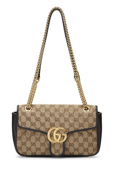 Original GG Canvas Marmont Shoulder Bag Small