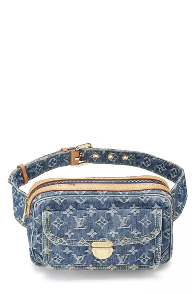 Monogram Denim Bumbag