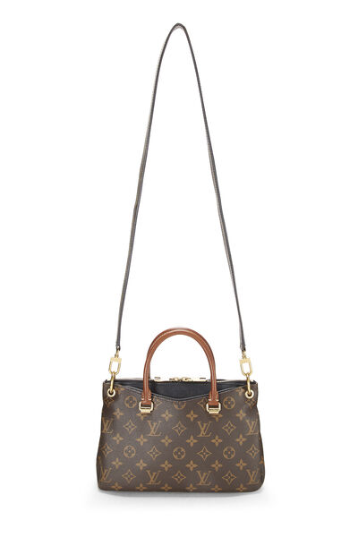 Black Monogram Canvas Pallas BB NM , , large