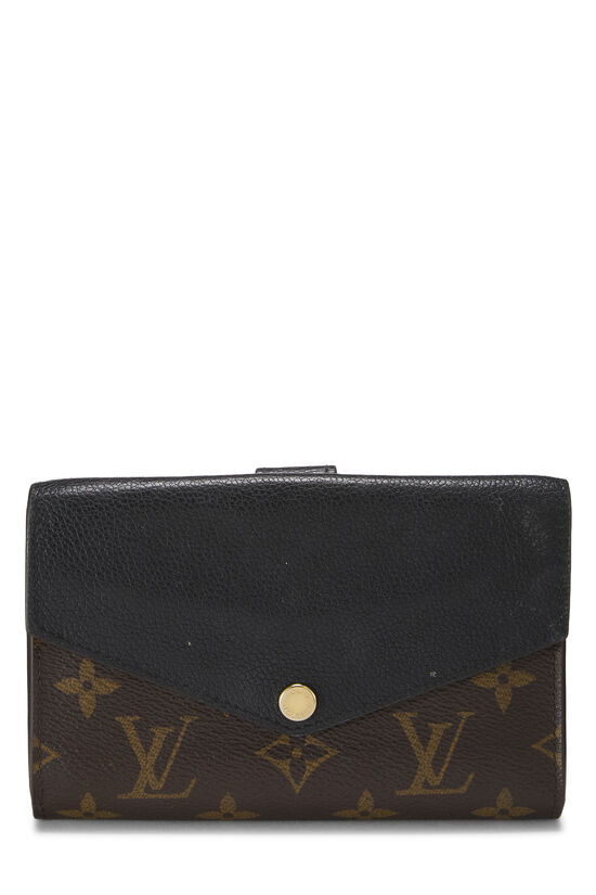 Black Monogram Canvas Pallas Compact Wallet, , large image number 0