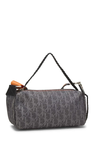 Blue Denim Diorissimo Flight Shoulder Bag, , large