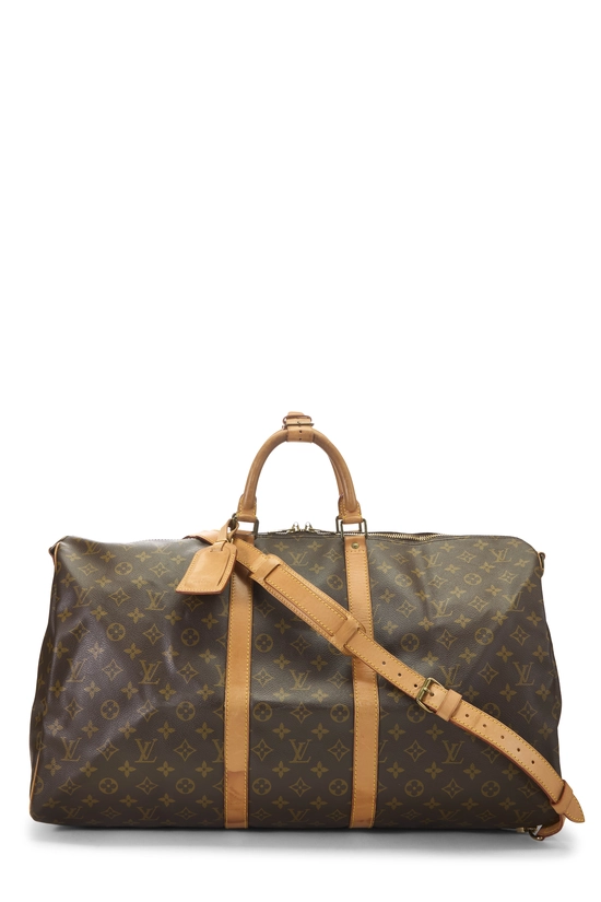 Monogram Canvas Keepall Bandouliere 55, , large image number 0