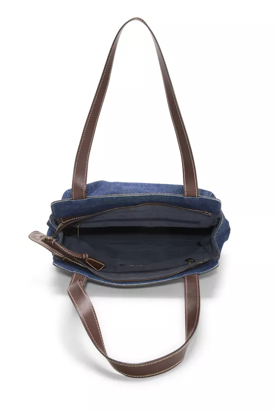 Blue Denim Timeless 'CC' Tote, , large image number 5