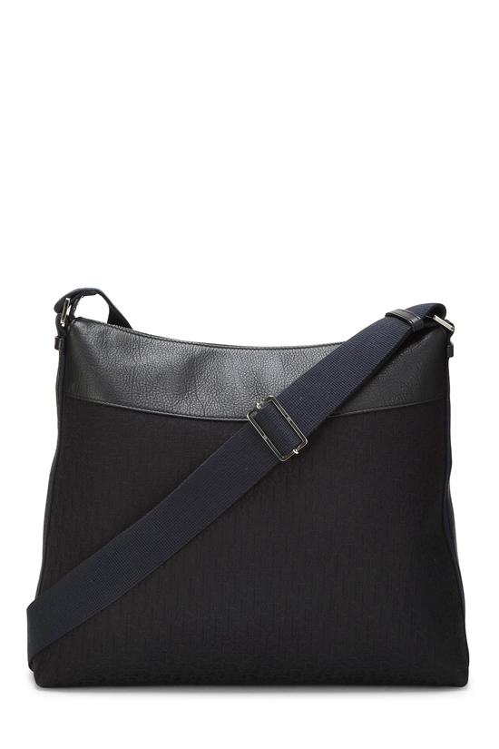 Black Trotter Canvas Street Chic Shoulder Bag, , large image number 3