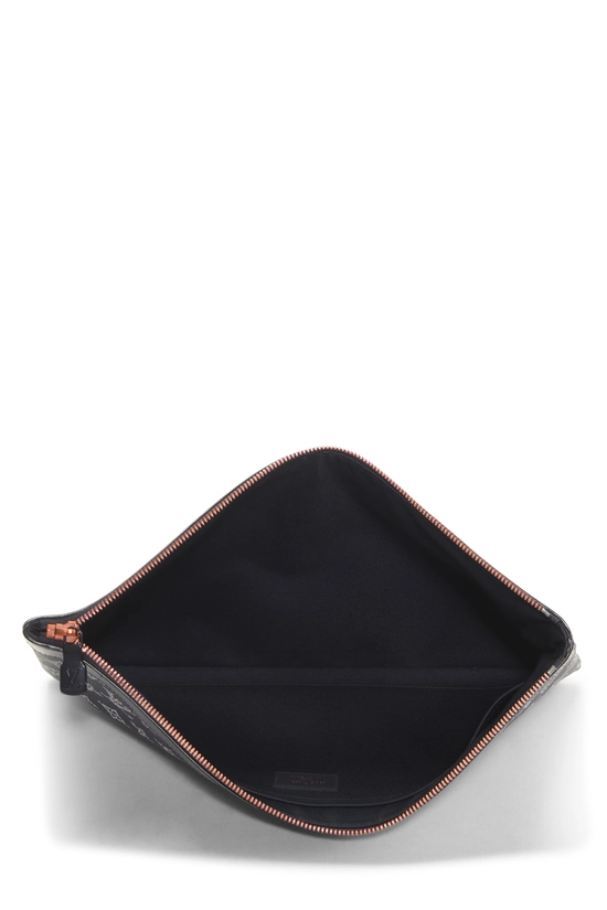 Navy Monogram Upside Down Pochette Apollo GM, , large image number 3