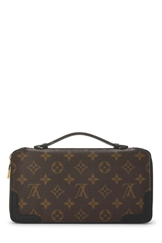 Black Monogram Canvas Daily Oragnizer, , large image number 2