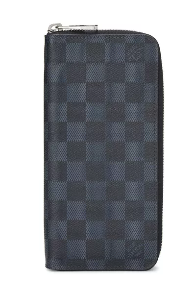 Damier Cobalt Zippy Vertical
