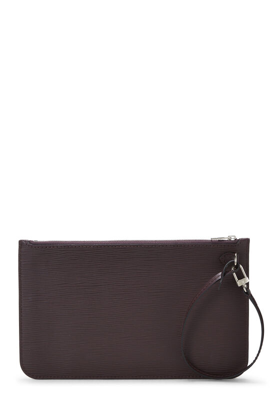 Purple Epi Neverfull Pouch MM , , large image number 2