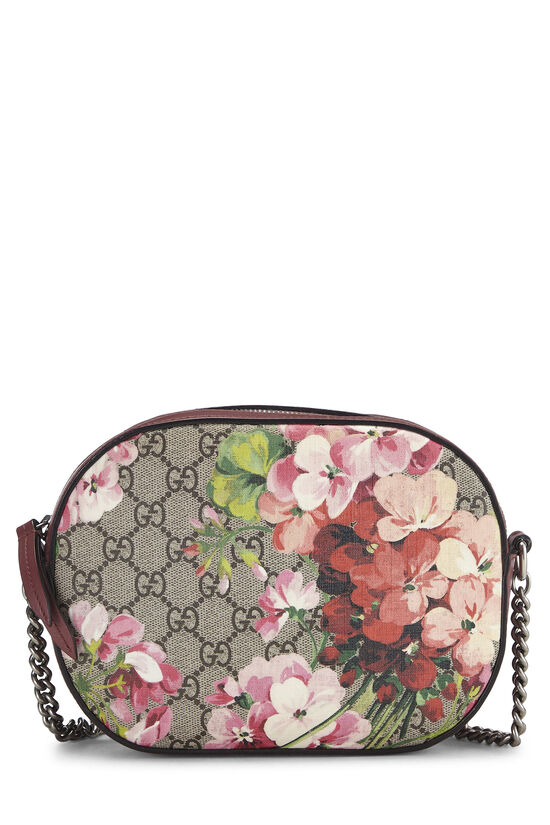 Pink GG Blooms Supreme Canvas Crossbody Bag Mini, , large image number 0