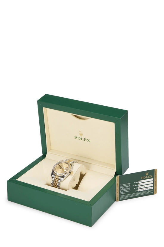 Champagne Roman Numeral Dial Datejust 16233 36mm, , large image number 1