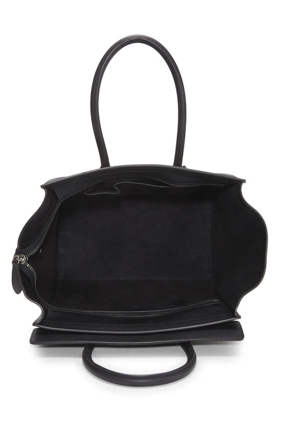 Black Drummed Calfskin Luggage Mini, , large image number 5