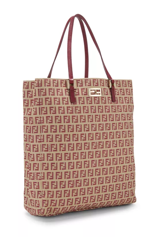 Red Zucchino Canvas Vertical Tote Small, , large image number 1