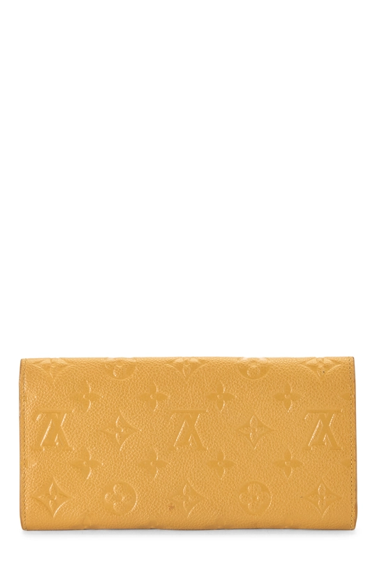 Safran Monogram Empreinte Josephine Wallet, , large image number 2