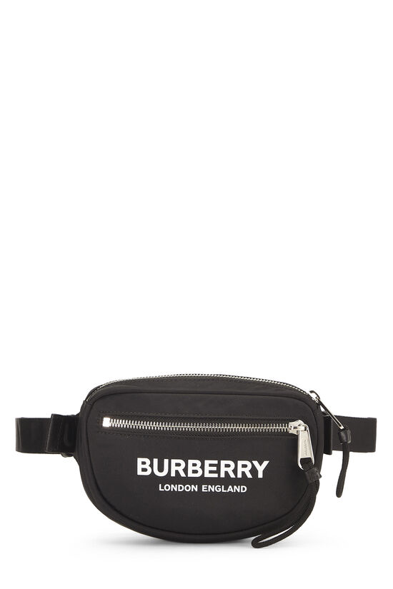 burberry bum bag black