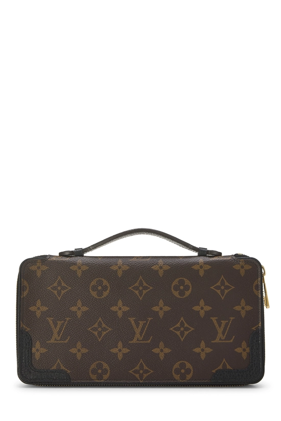 Black Monogram Canvas Daily Oragnizer, , large image number 0