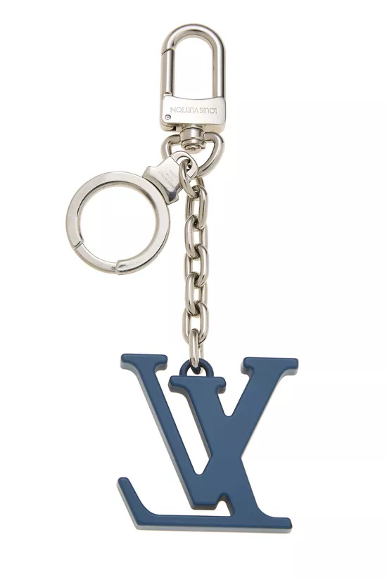 Blue Initiales Key Holder , , large image number 1