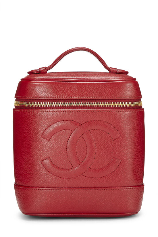 Chanel Red Caviar Timeless Vanity Q6A05F0FRB034