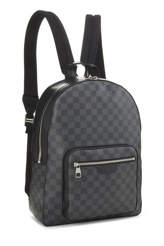 Black Damier Graphite Josh Backpack, , large image number 1