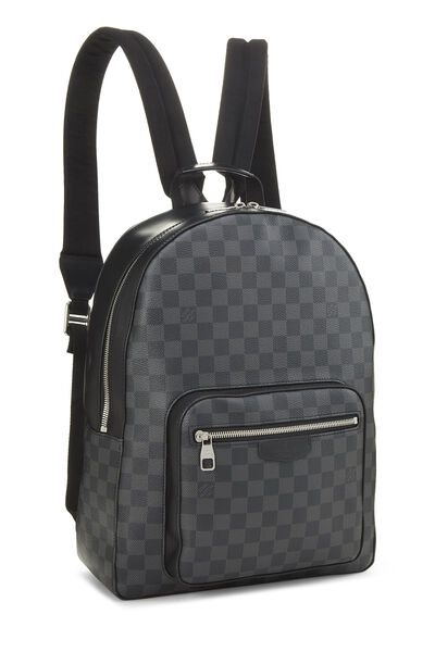 Black Damier Graphite Josh Backpack, , large