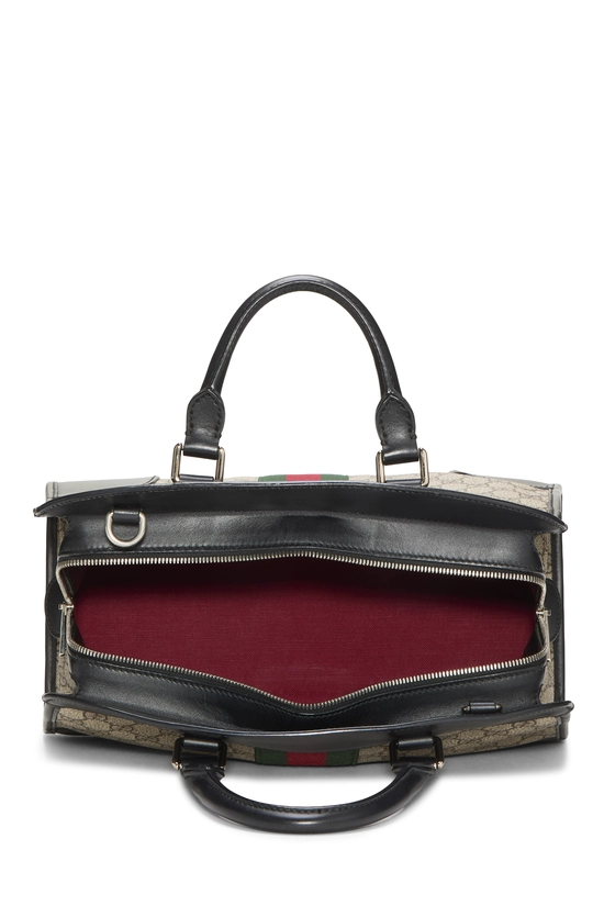 Black Original GG Supreme Canvas Web Dome Bag, , large image number 5