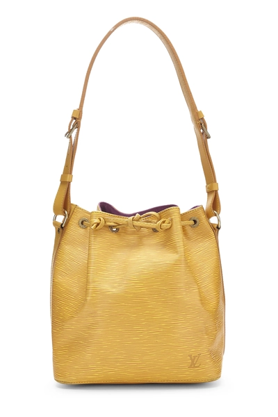 Louis Vuitton Tassil Yellow Epi Noé Petite