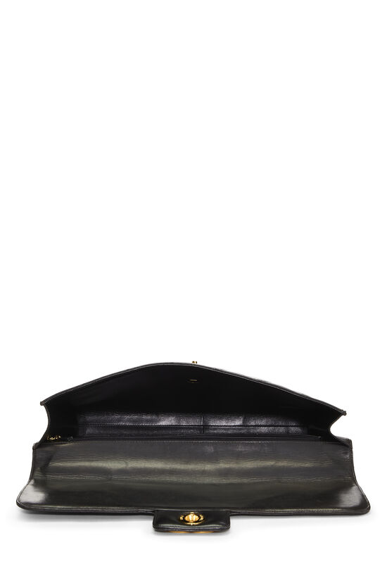 Black Quilted Lambskin Briefcase, , large image number 5