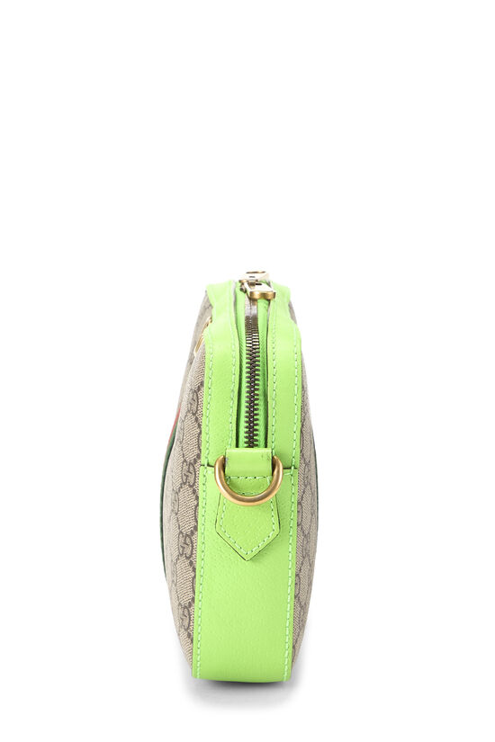 Green GG Supreme Canvas Web Ophidia Crossbody Small, , large image number 2