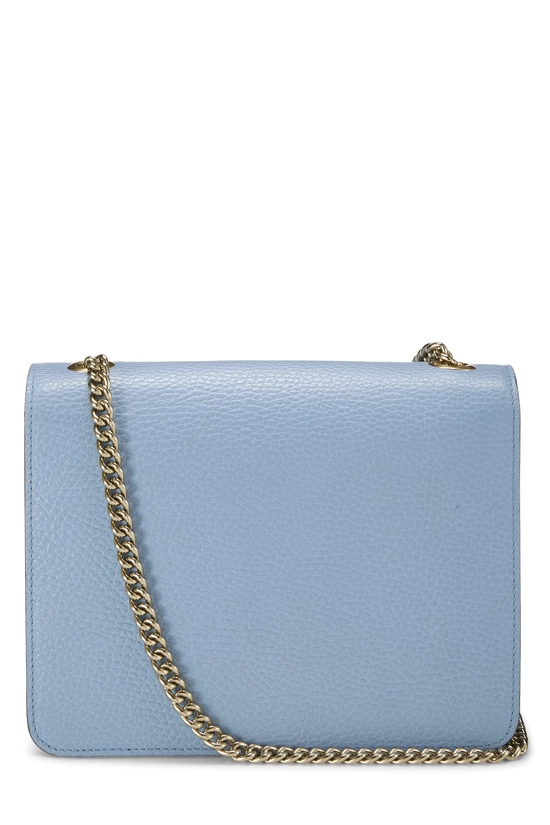 Blue Leather Interlocking Crossbody Small, , large image number 3