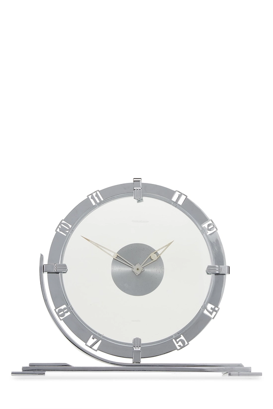 Jaeger-LeCoultre x Herm&eacute;s Silver Clock, , large image number 0