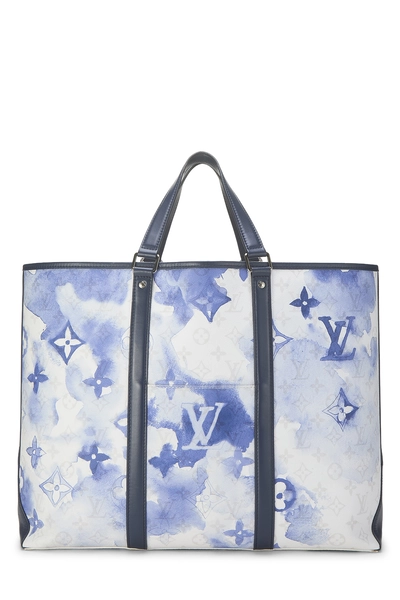Louis Vuitton Blue Watercolor Monogram New Tote GM