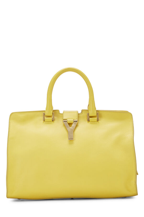 Yellow Calfkskin Classic  Y Cabas Small, , large image number 0