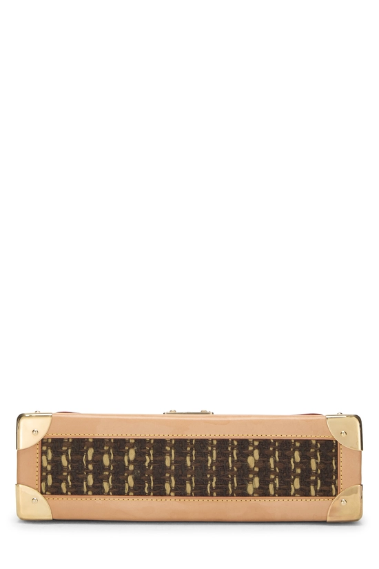 Brown Monogram Tweedy Shoulder Bag, , large image number 4