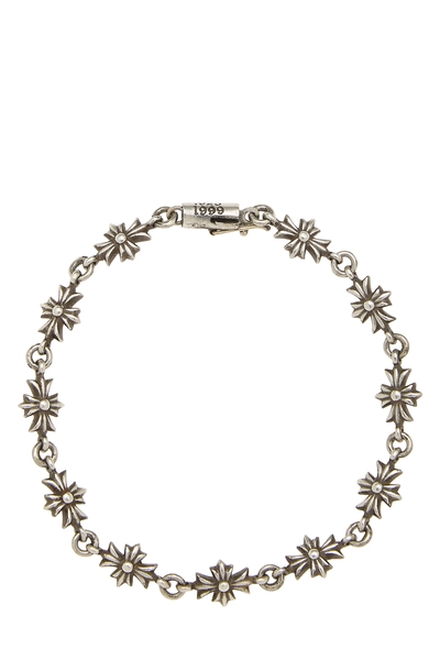 Sterling Silver Cross Bracelet