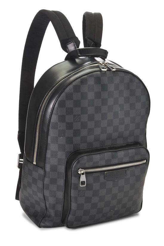 Black Damier Graphite Josh Backpack, , large image number 1