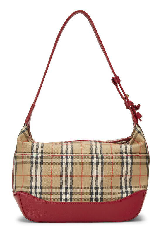 Red Haymarket Canvas Shoulder Bag Mini, , large image number 3