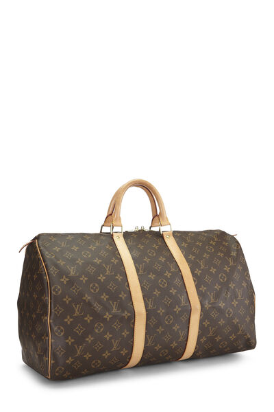 Monogram Canvas Keepall 50, , large
