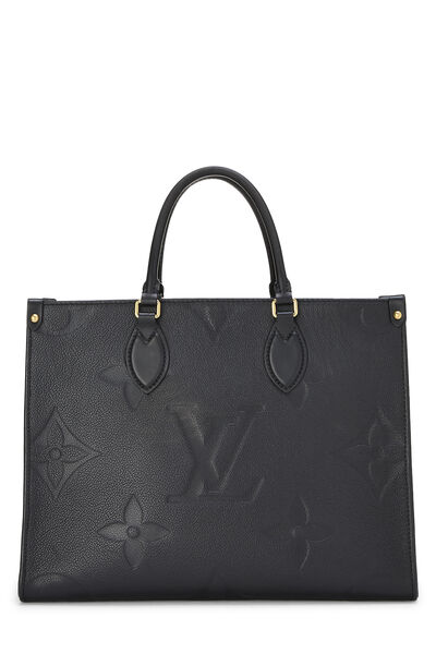 Black Giant Monogram Empreinte On The Go MM