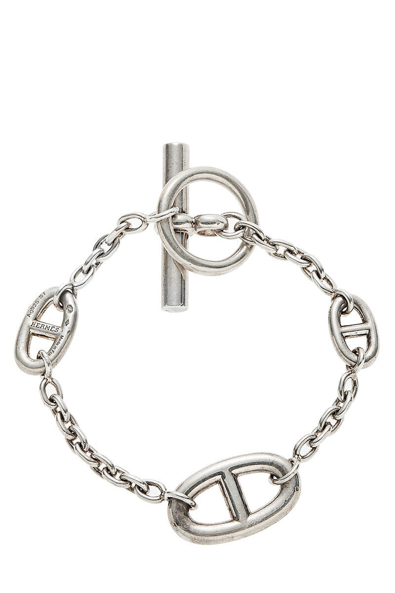 Silver Chaine D'Ancre Bracelet