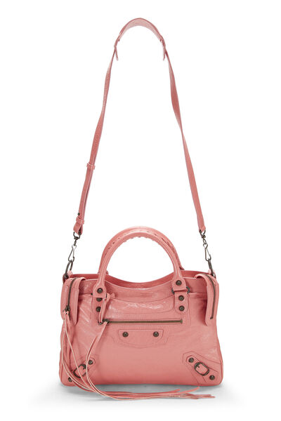 Pink Agneau Classic Town Bag, , large