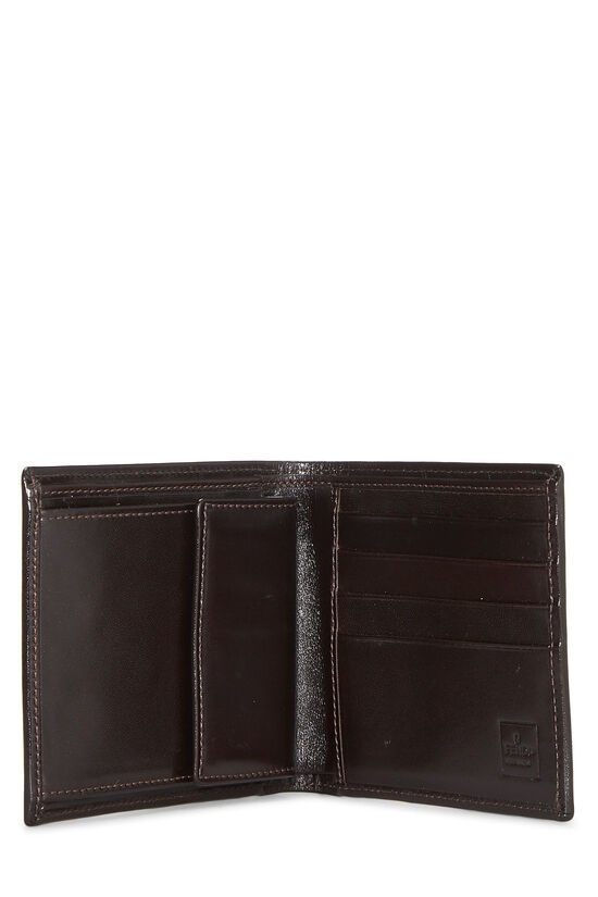 Brown Zucca Coated Canvas Wallet, , large image number 3