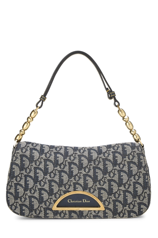 Navy Trotter Canvas Malice Shoulder Bag, , large image number 0