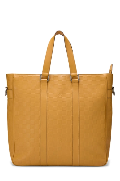 Louis Vuitton Yellow Damier Infini Neo Tadao
