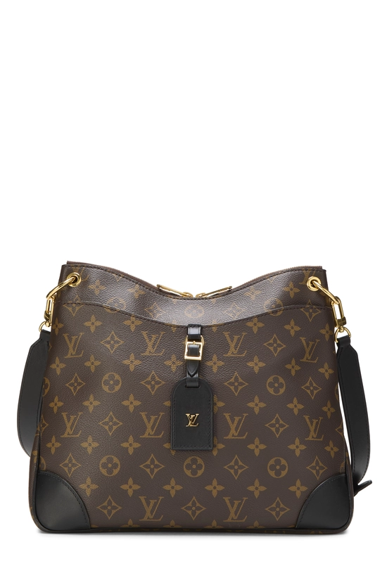 Black Monogram Canvas Odeon MM NM, , large image number 0